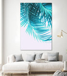 Palm Leaves Turquoise Summer Vibes #1 by Anita's & Bella's Art on GIANT ART