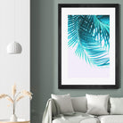 Palm Leaves Turquoise Summer Vibes #1 by Anita's & Bella's Art on GIANT ART