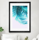 Palm Leaves Turquoise Summer Vibes #1 by Anita's & Bella's Art on GIANT ART