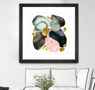 Pebble Abstract by SpaceFrog Designs on GIANT ART - gold shapes