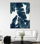 Banana Leaves Green Blue Vibes #2 #tropical #decor #art by Anita's & Bella's Art on GIANT ART