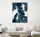 Banana Leaves Green Blue Vibes #2 #tropical #decor #art by Anita's & Bella's Art on GIANT ART