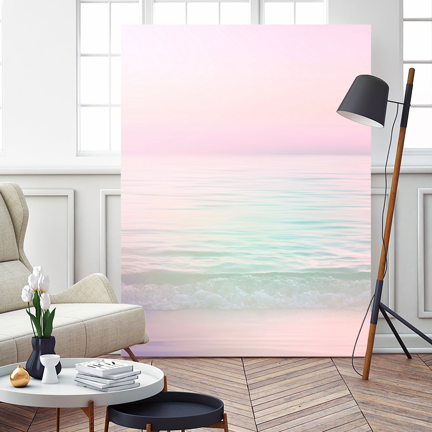 Day Dreamer by 83 orangs on GIANT ART - pink coastal