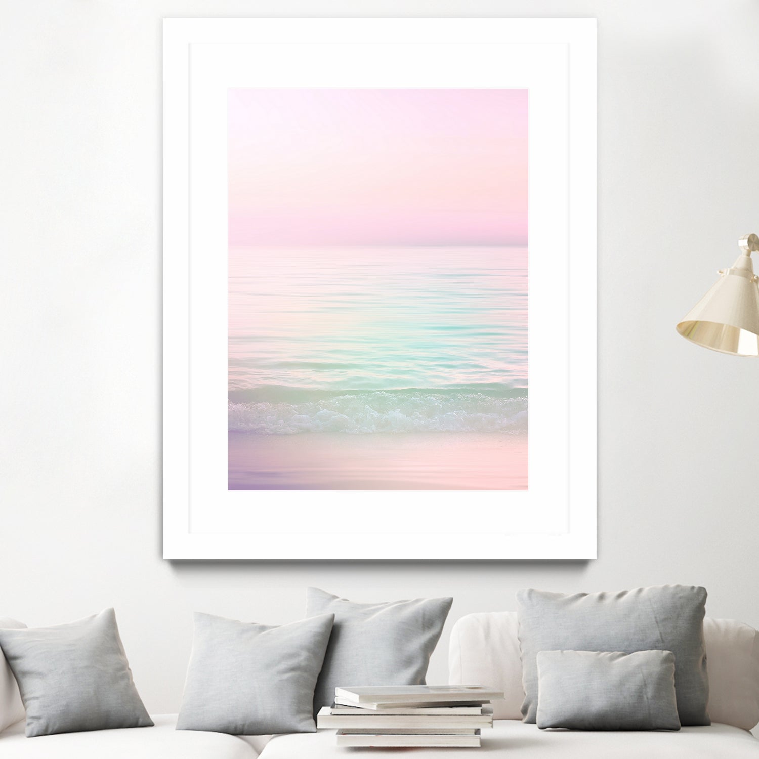 Day Dreamer by 83 orangs on GIANT ART - pink coastal