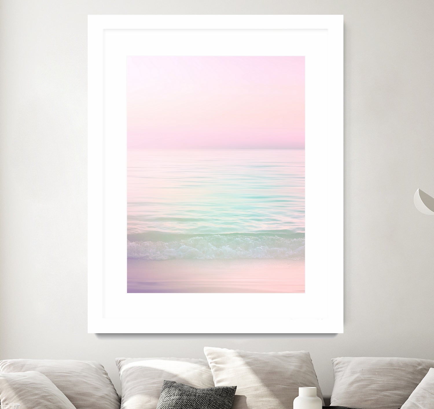 Day Dreamer by 83 orangs on GIANT ART - pink coastal