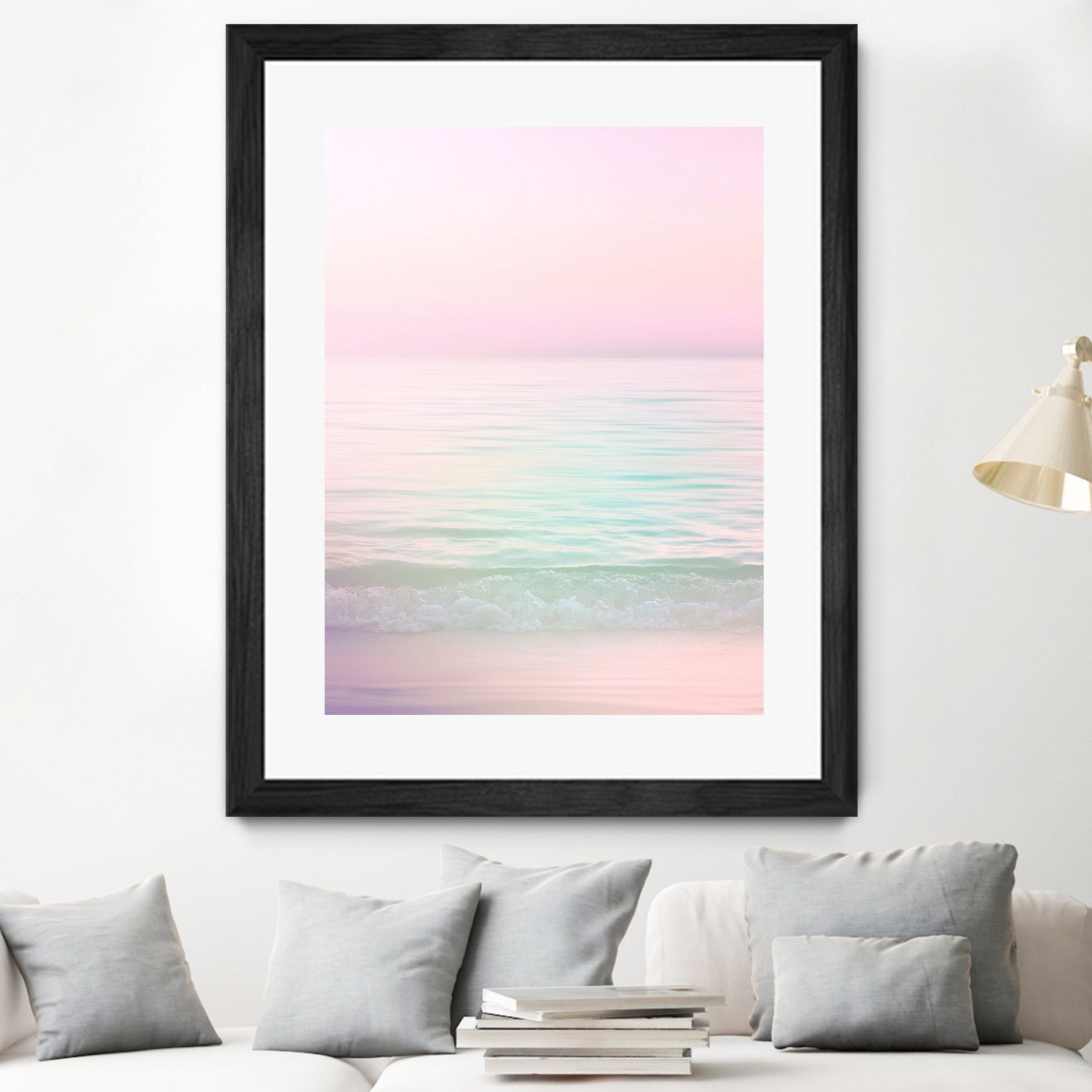 Day Dreamer by 83 orangs on GIANT ART - pink coastal