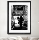 Subway Shadows by Karol Livote on GIANT ART - white black&white