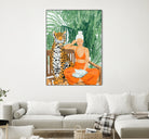 Jungle Vacay II by 83 Oranges on GIANT ART - orange digital tiger