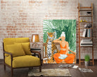 Jungle Vacay II by 83 Oranges on GIANT ART - orange digital tiger