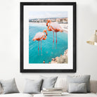 Flamingo on City Beach by Creativeaxle on GIANT ART