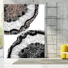 Yin Yang Agate Glitter Glam #1 #gem #decor #art by Anita's & Bella's Art on GIANT ART