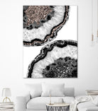 Yin Yang Agate Glitter Glam #1 #gem #decor #art by Anita's & Bella's Art on GIANT ART