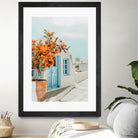 Greece Airbnb by 83 oranges on GIANT ART - orange digital greece