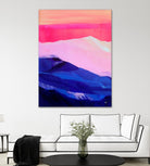 Hot Pink Morning by Sarah Capps on GIANT ART