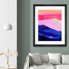 Hot Pink Morning by Sarah Capps on GIANT ART