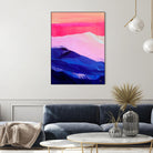 Hot Pink Morning by Sarah Capps on GIANT ART