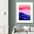 Hot Pink Morning by Sarah Capps on GIANT ART