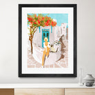 Greek Vacay by 83 Orange on GIANT ART - orange costal vacation