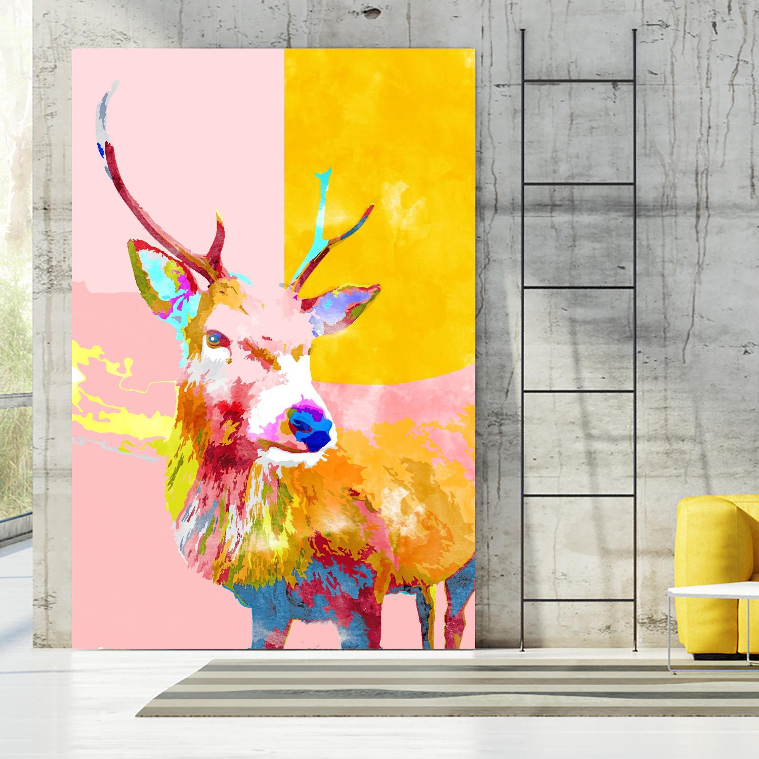 Cervine by 83 Oranges on GIANT ART - deer