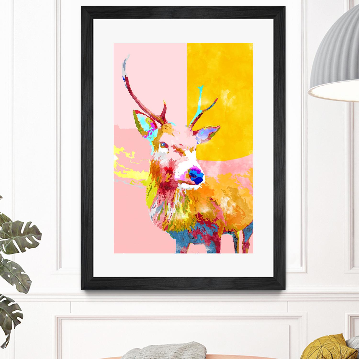 Cervine by 83 Oranges on GIANT ART - deer