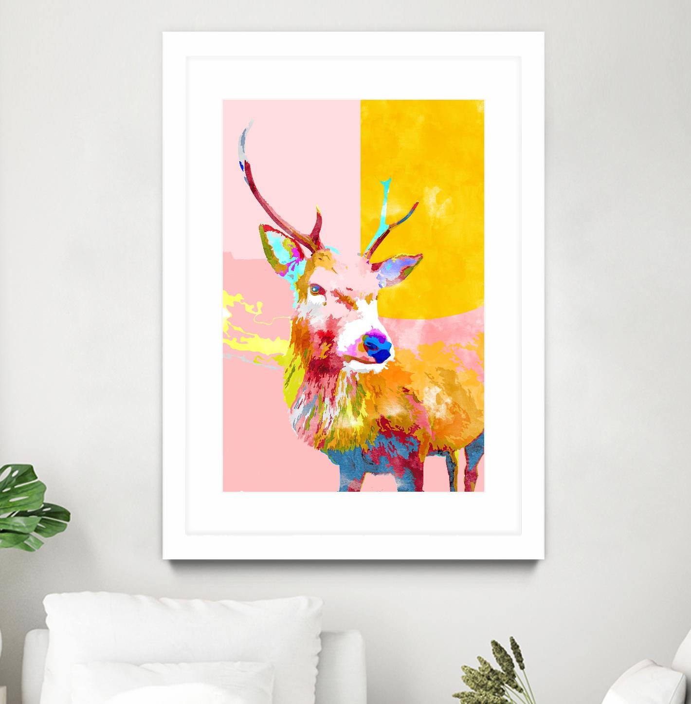 Cervine by 83 Oranges on GIANT ART - deer