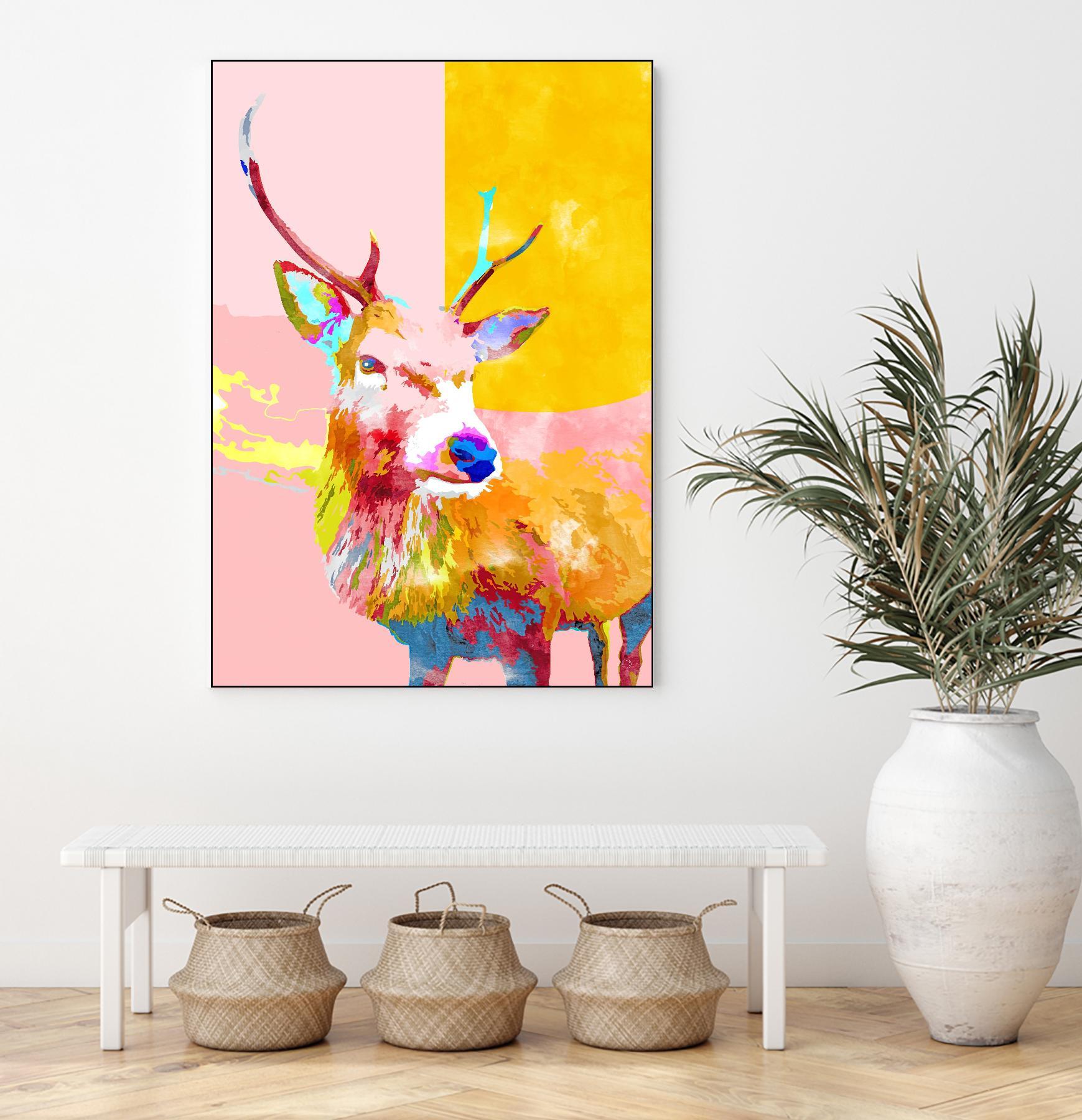 Cervine by 83 Oranges on GIANT ART - deer