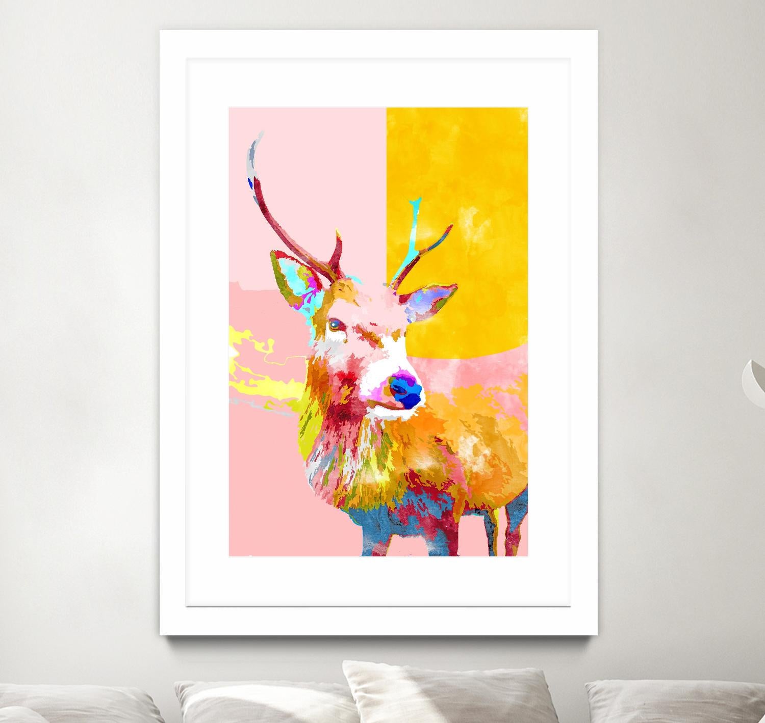 Cervine by 83 Oranges on GIANT ART - deer