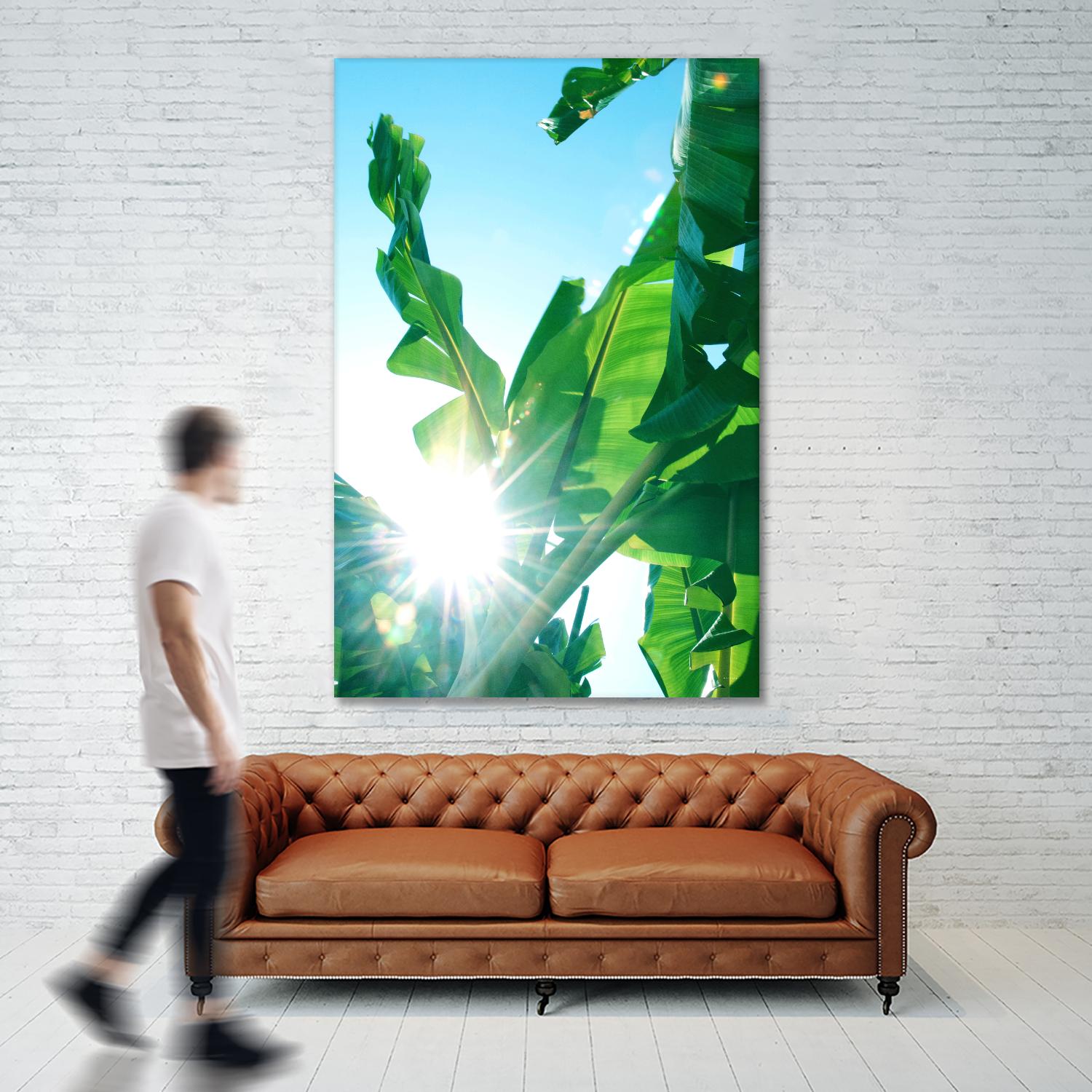 Banana Leaves Delight #1 #tropical #decor #art by Anita's & Bella's Art on GIANT ART