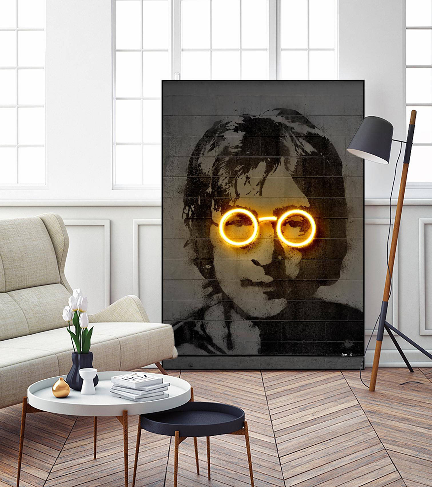 John Lennon by Octavian Mielu on GIANT ART