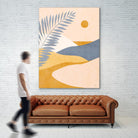 Mid Mod Tropical Summer Landscape by Dominique Vari on GIANT ART