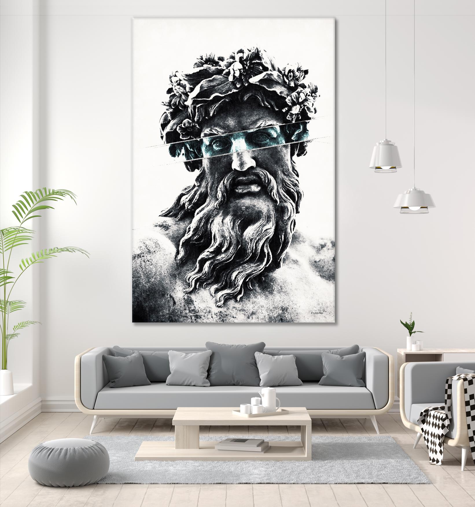 Zeus the king of gods by Underdott on GIANT ART