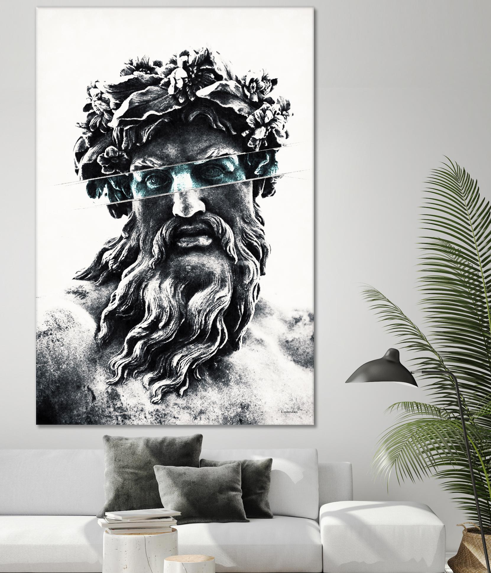 Zeus the king of gods by Underdott on GIANT ART