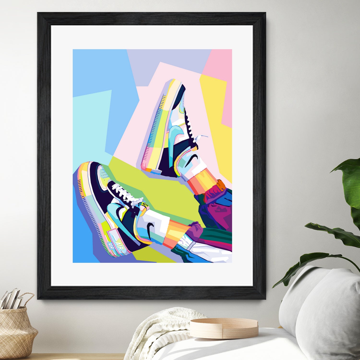 Nike Air Force 1s Pop Art by Noval Purnama on GIANT ART