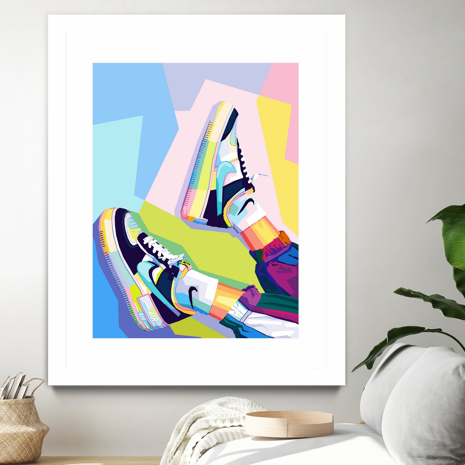 Nike Air Force 1s Pop Art by Noval Purnama on GIANT ART