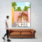 Giraffe Villa by 83 oranges on GIANT ART - multi digital giraffe