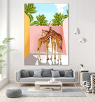 Giraffe Villa by 83 oranges on GIANT ART - multi digital giraffe