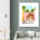 Giraffe Villa by 83 oranges on GIANT ART - multi digital giraffe