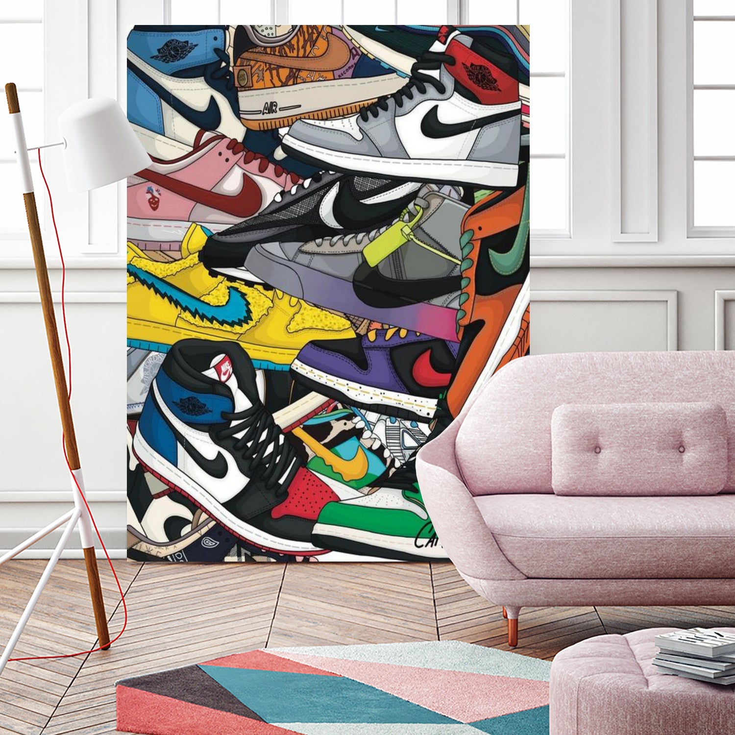 air jordan by AJS on GIANT ART