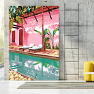 Vacay Villa by 83 oranges on GIANT ART - pink digital pool