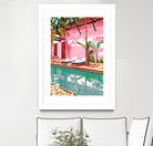 Vacay Villa by 83 oranges on GIANT ART - pink digital pool