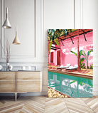 Vacay Villa by 83 oranges on GIANT ART - pink digital pool