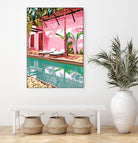 Vacay Villa by 83 oranges on GIANT ART - pink digital pool