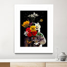 Astronaut with Flowers by Edson Ramos on GIANT ART