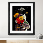 Astronaut with Flowers by Edson Ramos on GIANT ART