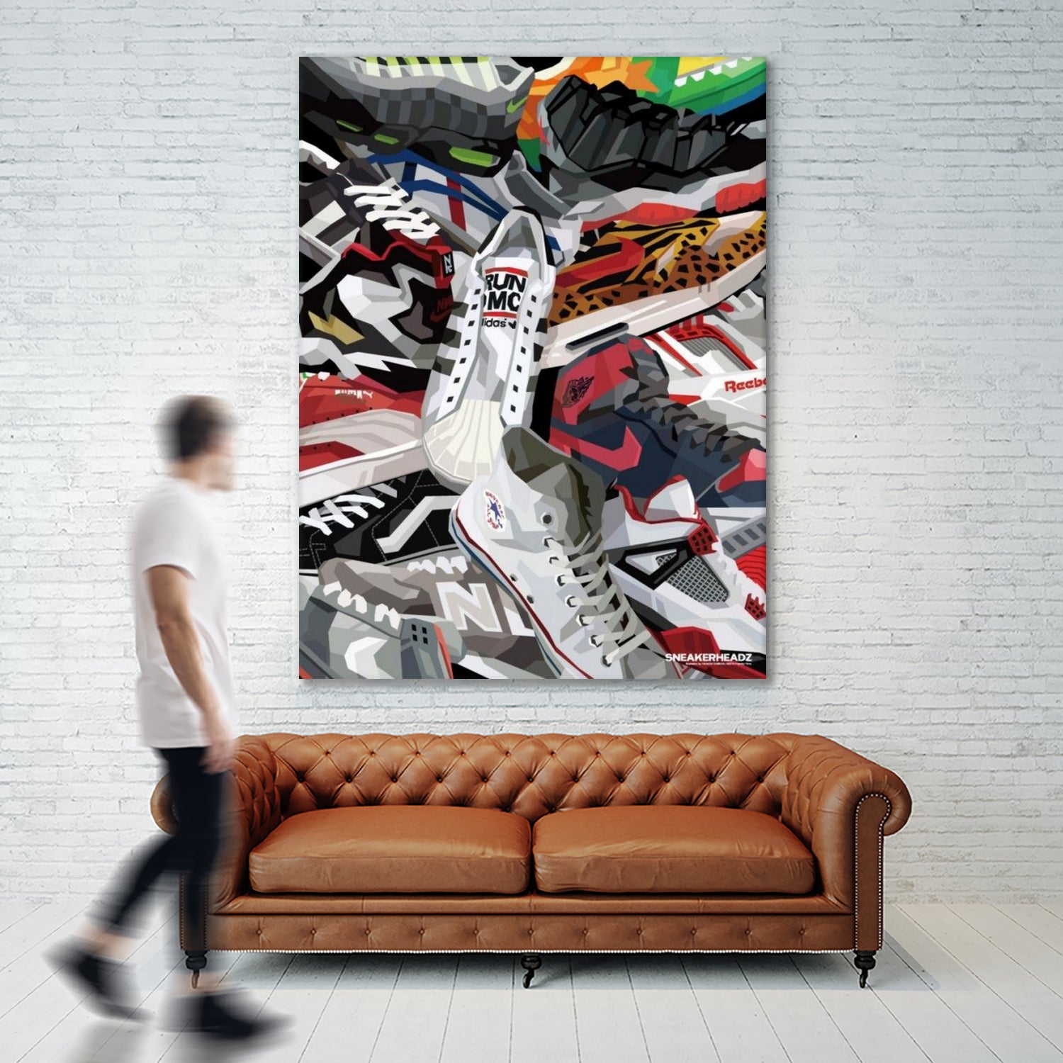 Air Jordan Shoe Pile (Run DMC) by AJS on GIANT ART