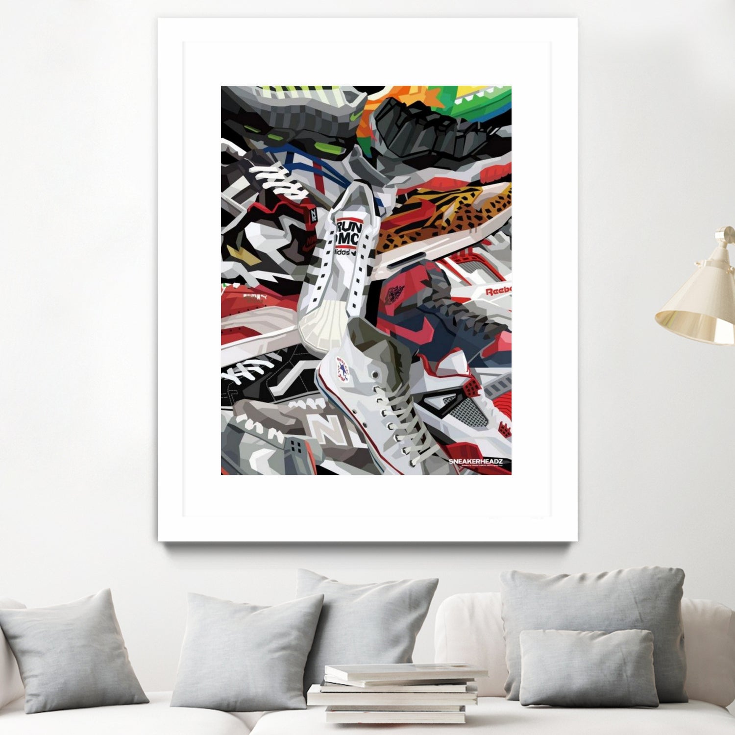 Air Jordan Shoe Pile (Run DMC) by AJS on GIANT ART