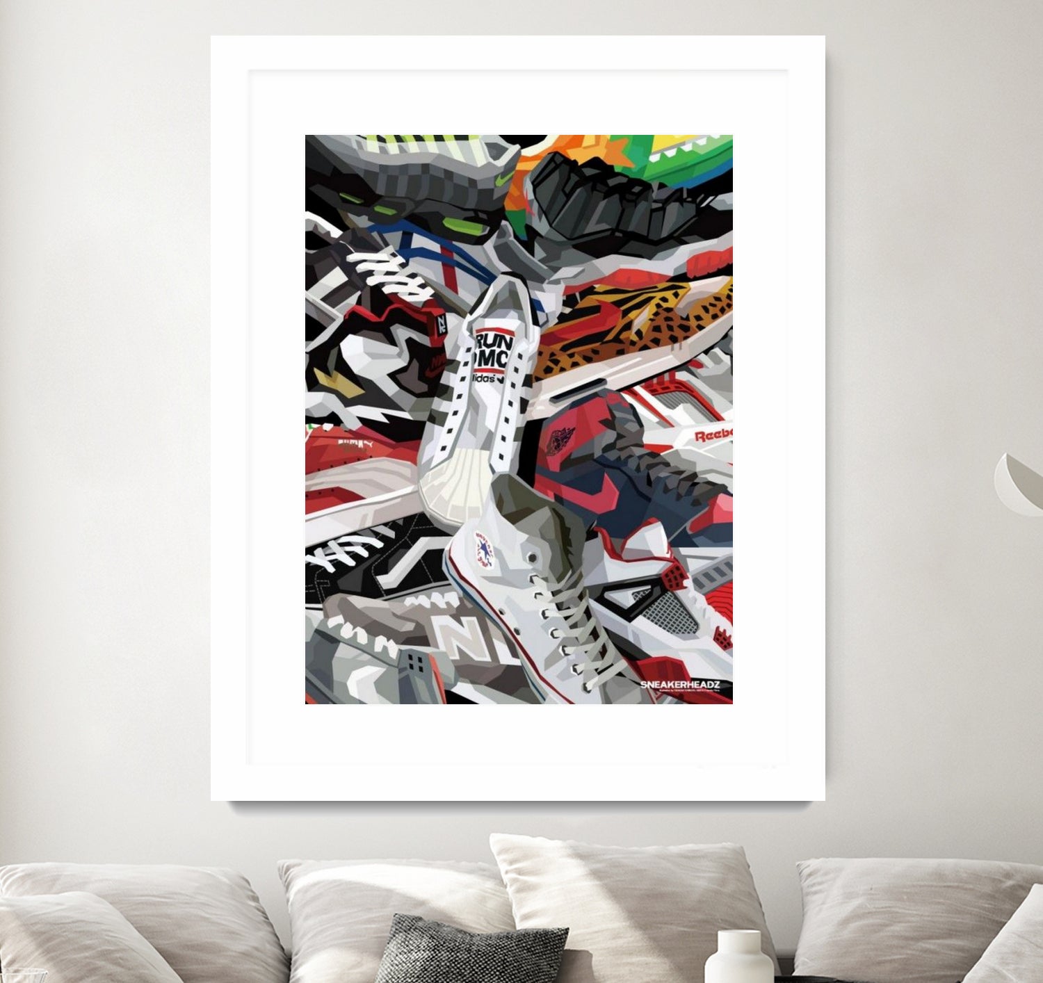 Air Jordan Shoe Pile (Run DMC) by AJS on GIANT ART