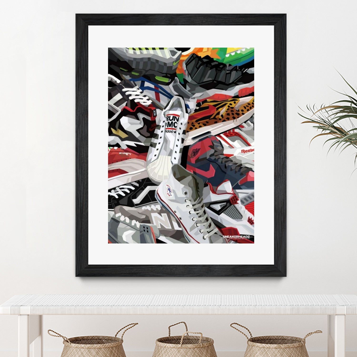 Air Jordan Shoe Pile (Run DMC) by AJS on GIANT ART