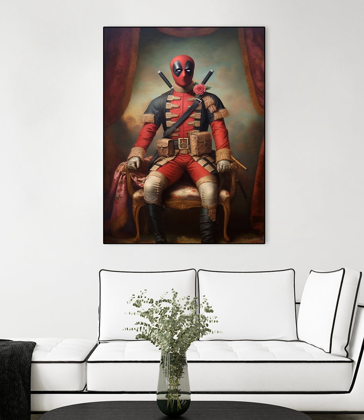 Deadpool Renaissiance by Edson Ramos on GIANT ART