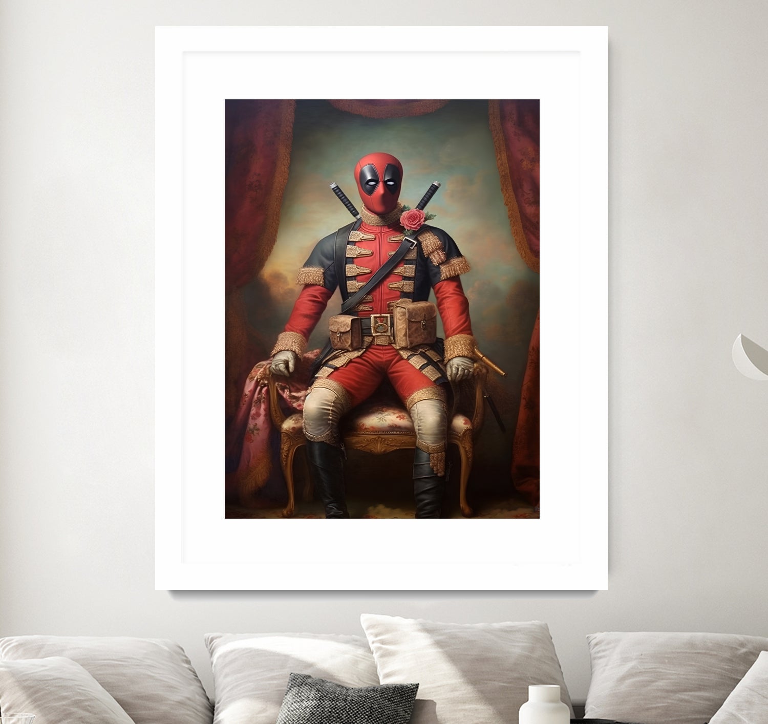 Deadpool Renaissiance by Edson Ramos on GIANT ART